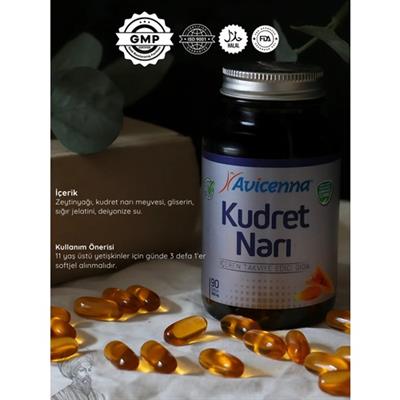 Avicenna Kudret Narı 90 Softgel Kapsül