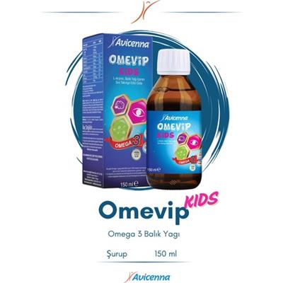 Avicenna Omivip Kids Omega3 Şurup 150 ml