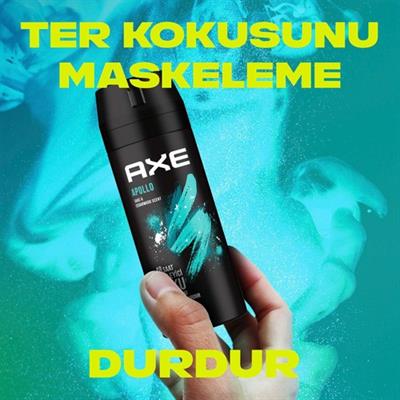 Axe  Erkek Deodorant & Bodyspray  Apollo 48 Saat Etkileyici Koku 150 ML