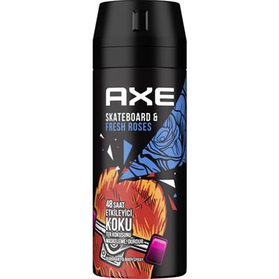 Axe Skateboard & Fresh Roses Erkek Deodorant Sprey 150 ML