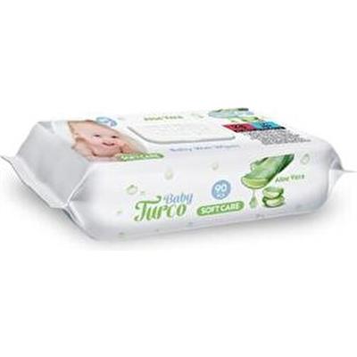 Baby Turco Aloe Vera Islak Mendil 90 Yapraklı Günlük Kullanım İçin Kapaklı