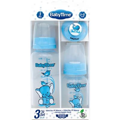BabyTime Üçlü Set Pp - Mavi