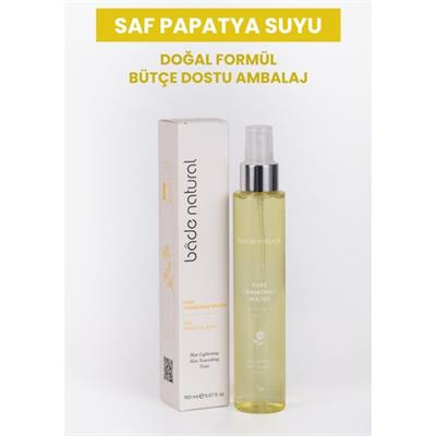Bade Natural Papatya Suyu Saç Toniği Plastik Şişe %100 Doğal ve Saf 150 ml