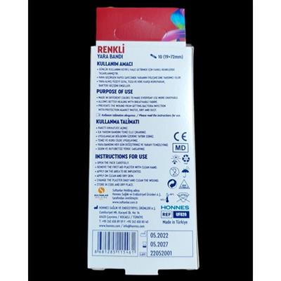 Banduff Renkli Yara Bandı