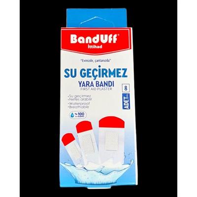 Banduff Su Geçirmez Yara Bandı 8 Ad 2 paket