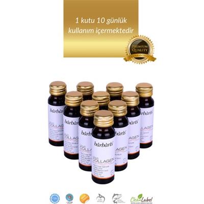 Barbaris Liquid Collagen Takviye Edici Gıda 50 ml x 10lu