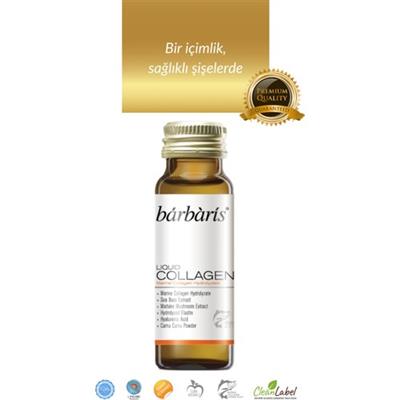 Barbaris Liquid Collagen Takviye Edici Gıda 50 ml x 10lu