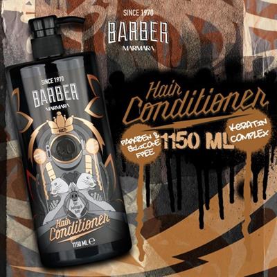 Barber Marmara Keratin Saç Bakım Kremi, Arındırıcı, Besleyici, Nemlendirici, Pompalı, 1150 ml