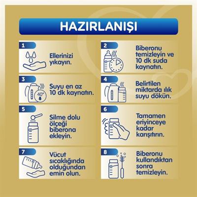 Bebelac Gold 1 Bebek Sütü 0-6 Ay 800 Gr