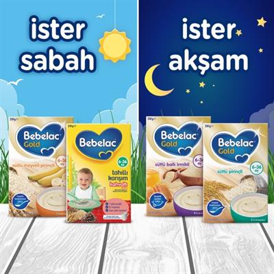 Bebelac Sütlü Pirinçli Tahıl Bazlı Kaşık Maması 250 gr