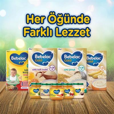 Bebelac Sütlü Pirinçli Tahıl Bazlı Kaşık Maması 250 gr