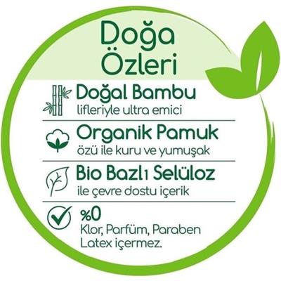 Bebem Bebek Bezi Natural Beden:4 (7-14KG) Maxi 60 Adet Fırsat Pk