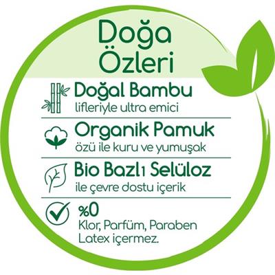 Bebem Natural Bebek Bezi 1 Beden Yenidoğan 40 Adet