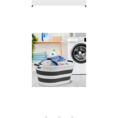 Bee Home Katlanır Sele Yeni Nesil Çamaşır Sepeti 35 Lt