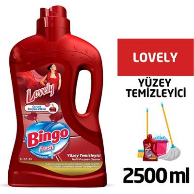 Bingo Fresh Lovely Yüzey Temizleyici 2.5 L