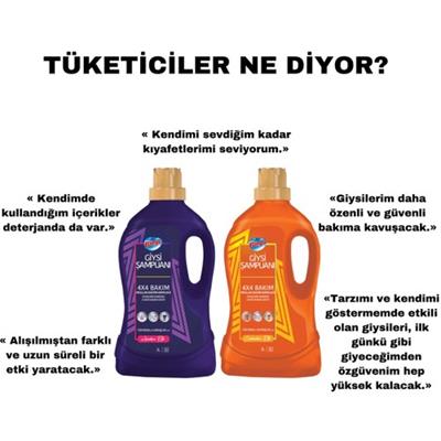 Bingo Giysi Şampuanı 3 lt Arındırıcı Etki ve Hoş Koku ile Derinlemesine Temizlik