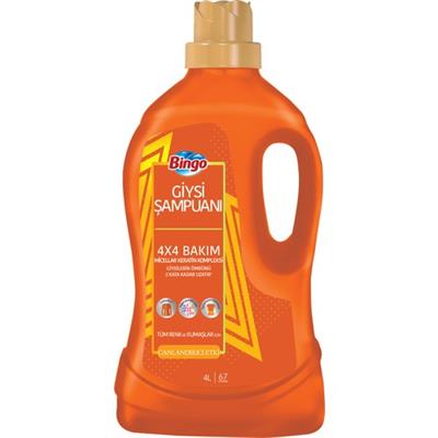 Bingo Giysi Şampuanı Canlandırıcı Etki 4 lt.