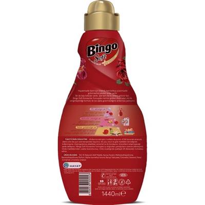 Bingo Konsantre Yumuşatıcısı 1440 ml Aşkla Gül