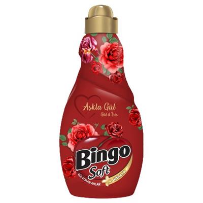 Bingo Konsantre Yumuşatıcısı 1440 ml Aşkla Gül
