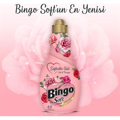 Bingo Konsantre Yumuşatıcısı 1440 ml Şefkatle Gül