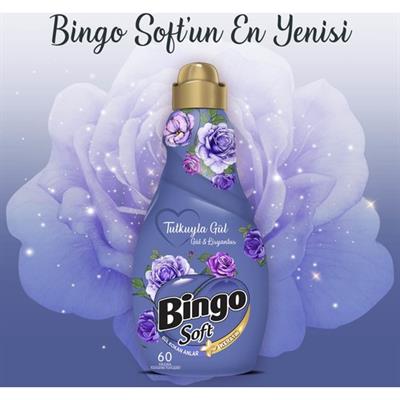 Bingo Konsantre Yumuşatıcısı 1440 ml Tutkuyla Gül