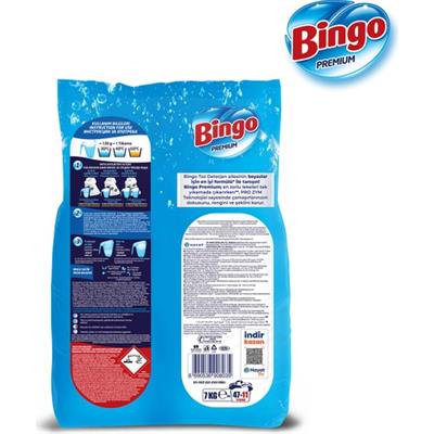 Bingo Matik Premium Toz Deterjan 8 kg Beyaz