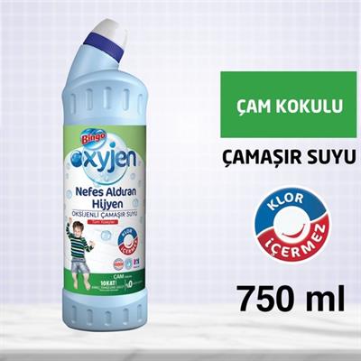 BINGO OKSIJEN ÇAMAŞIR SUYU FERAHLATAN HİJYEN 750 ML