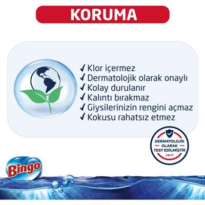 BINGO OKSIJEN ÇAMAŞIR SUYU FERAHLATAN HİJYEN 750 ML