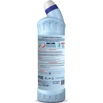 Bingo Oksijen Çamaşır Suyu Limon Kokulu 750 Ml