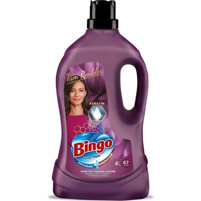 Bingo Onaran Koruma  Sıvı Bakım Çamaşır Deterjanı 4 L