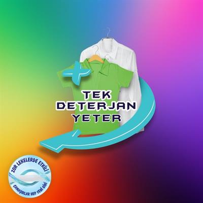 Bingo Renkli  Beyaz Sıvı Çamaşır Deterjanı 2145 ml
