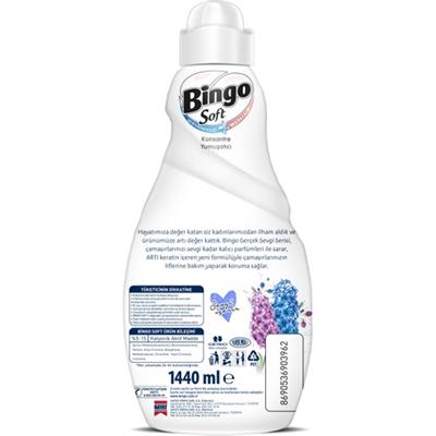 Bingo Soft Konsantre Çamaşır Yumuşatıcısı Sümbül Masalı 1440 ml