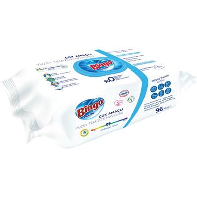 Bingo Yüzey Havlusu Beyaz Sabun 96lı