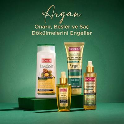Bioblas Botanic Oils Argan Yağı Şampuan 360 ml Onarıcı Parabensiz