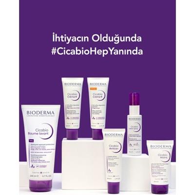 Bioderma Cicabio Pomad Lazer Uygulamaları Sonrası Bakım Kremi, Yetişkin ve Çocuk 40 ml