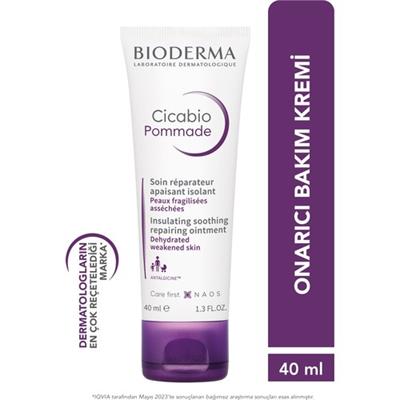 Bioderma Cicabio Pomad Lazer Uygulamaları Sonrası Bakım Kremi, Yetişkin ve Çocuk 40 ml