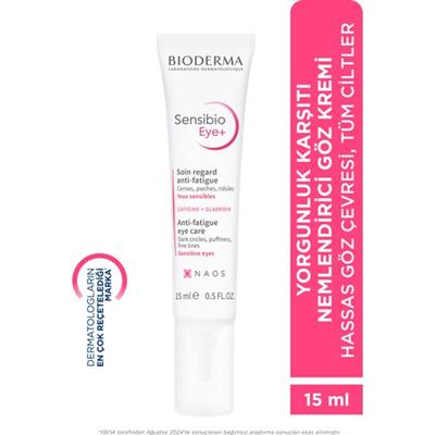Bioderma Göz Çevresi Bakım Jeli 15 ml Hassas Ciltlere Uygun Alkol İçermeyen Yoğun Nemlendirme