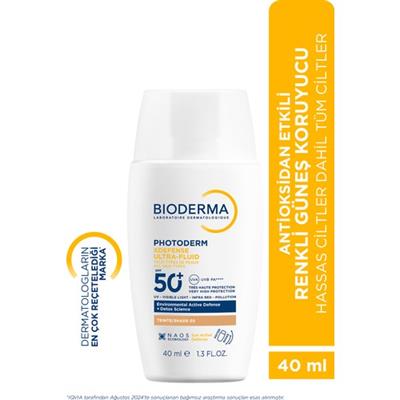 Bioderma Photoderm XDefense Spf50+ Tüm Cilt Tipleri Antioksidan Etkili Renkli Güneş Kremi Golden 40 ml
