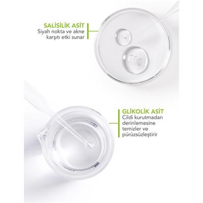 Bioderma Sebium Arındırıcı Temizleme Jeli - Yağlı ve Karma Ciltler için Sivilce Karşıtı, Salisilik Asit İçeren Bakım, 200 ml