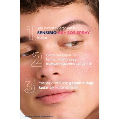 Bioderma Sensibio AR+ Kızarıklık Karşıtı Sprey Hassas Ciltler İçin 70 ml Kokusuz
