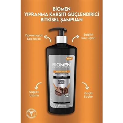Biomen Professional Kafein&arjinin Kuru ve Yıpranmış Saçlar Için Şampuan 1000 ml