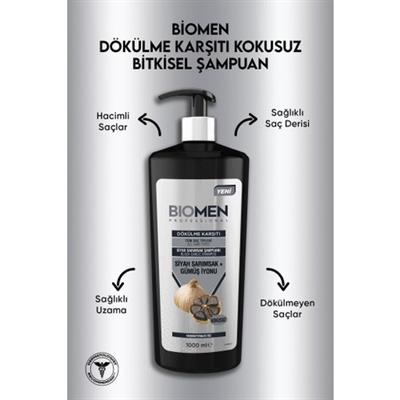 Biomen Professional Siyah Sarımsak&gümüş Iyonu Şampuan 1000 Ml