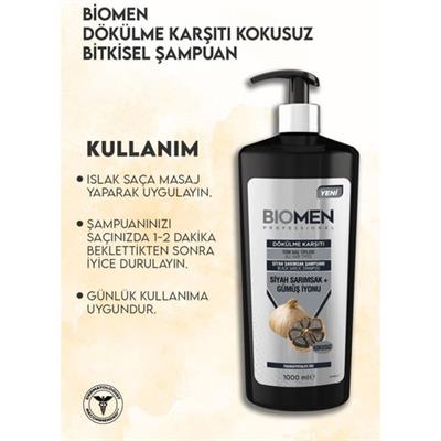 Biomen Professional Siyah Sarımsak&gümüş Iyonu Şampuan 1000 Ml