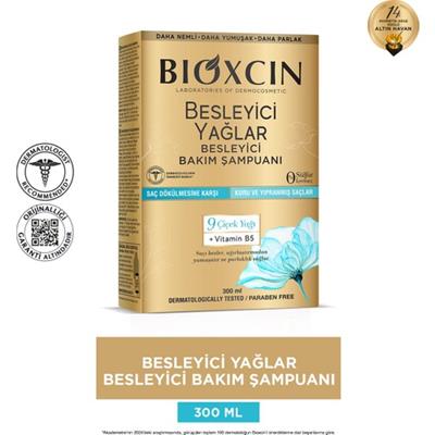 Bioxcin Besleyici Yağlar Şampuan 300 ml