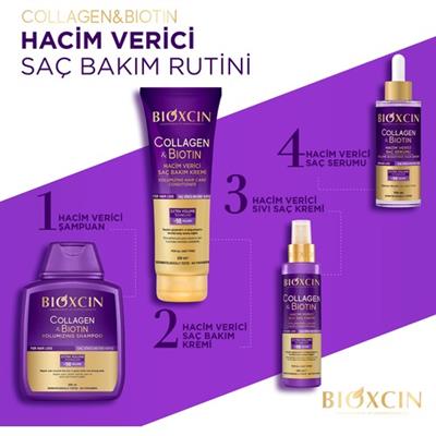 Bioxcin Collagen & Biotin Ekstra Hacim Sıvı Saç Kremi 100 ml - Kolajen Biotin Ince Seyrek Saçlar