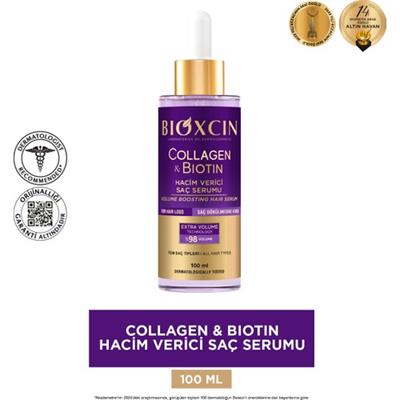 Bioxcin Kolajen ve Biotinli Hacim Artırıcı Saç Serumu 100 ml – Saç Dökülmesine Karşı, Tüm Saç Tiplerine Uygun