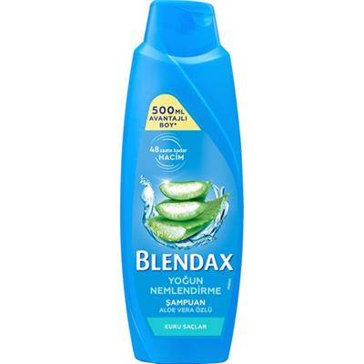 Blendax Yoğun Nemlendirme Aloe Vera Özlü Şampuan 500 ml Kuru Saçlar İçin