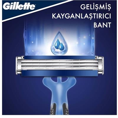 Blue3 Comfort Slalom Kullan At Tıraş Bıçağı 3lü