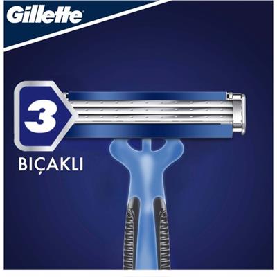 Blue3 Comfort Slalom Kullan At Tıraş Bıçağı 3lü
