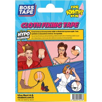 Boss Tape 24lü Kıyafet Sabitleme Bandı Dekolte Elbise Gelinlik Straplez Sabitleyici